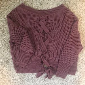 Express Crop Sweater